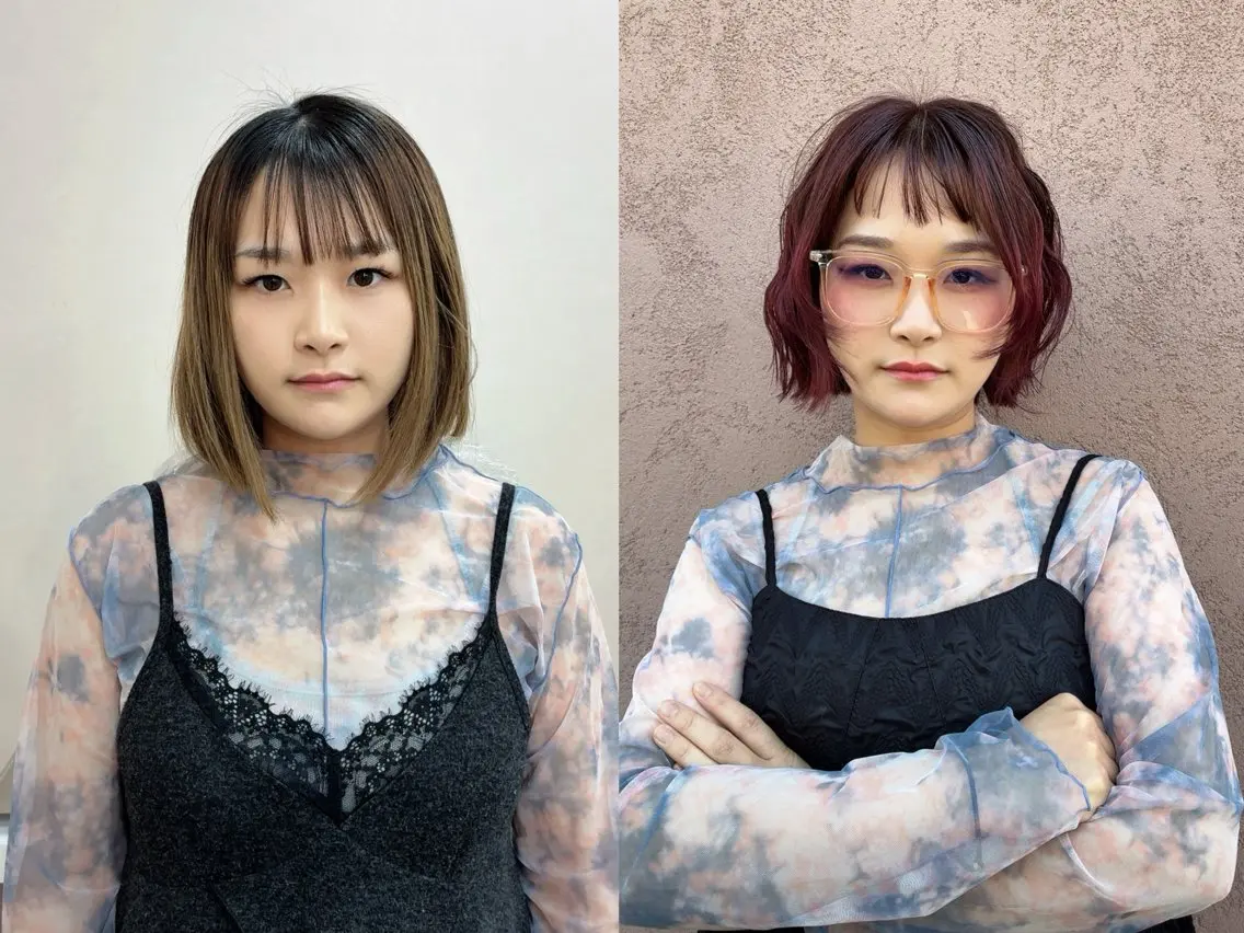 ショート ヘアカラー miyamori 🌼のヘアスタイル