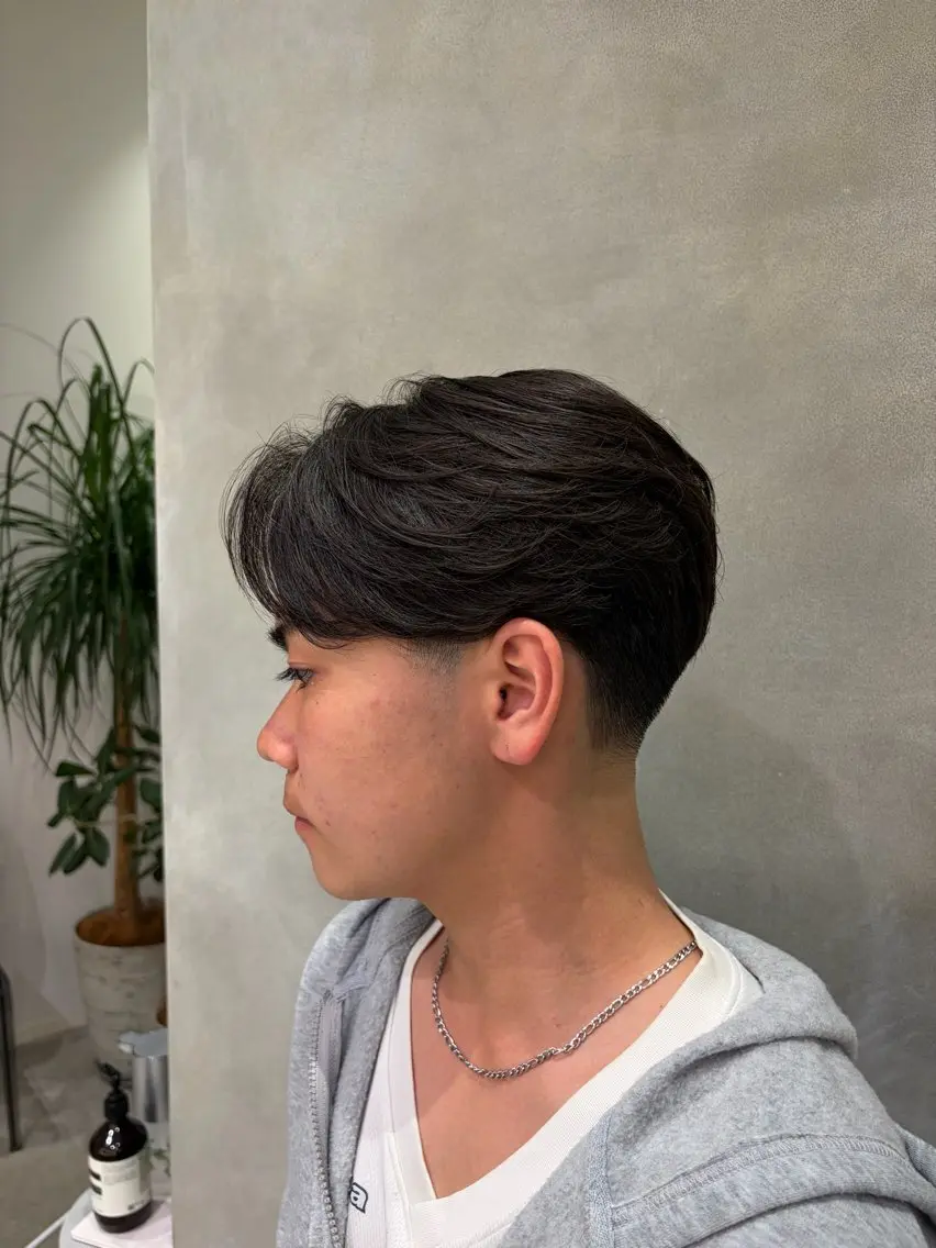 ショート パーマモデル募集堀本 夢来のヘアスタイル