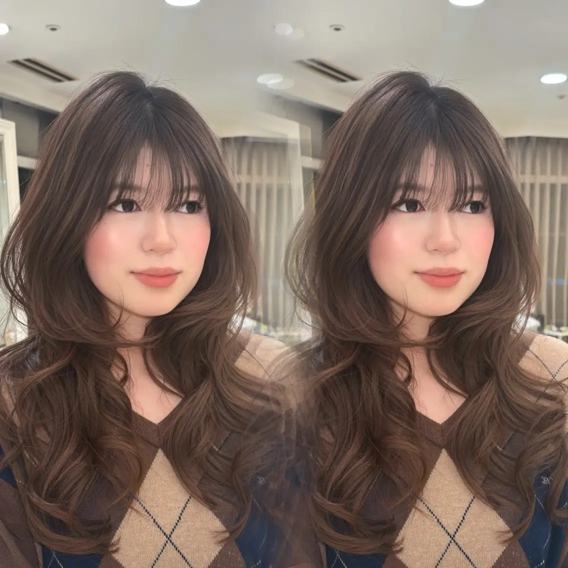 【❤️🔥4日限定❤️🔥】レイヤーカット➕透明感ダブルカラー➕クイックトリートメントの写真