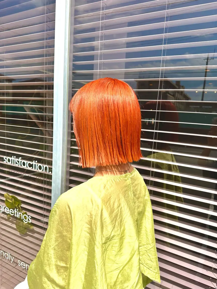 ショート カラー 三浦 悠のヘアスタイル