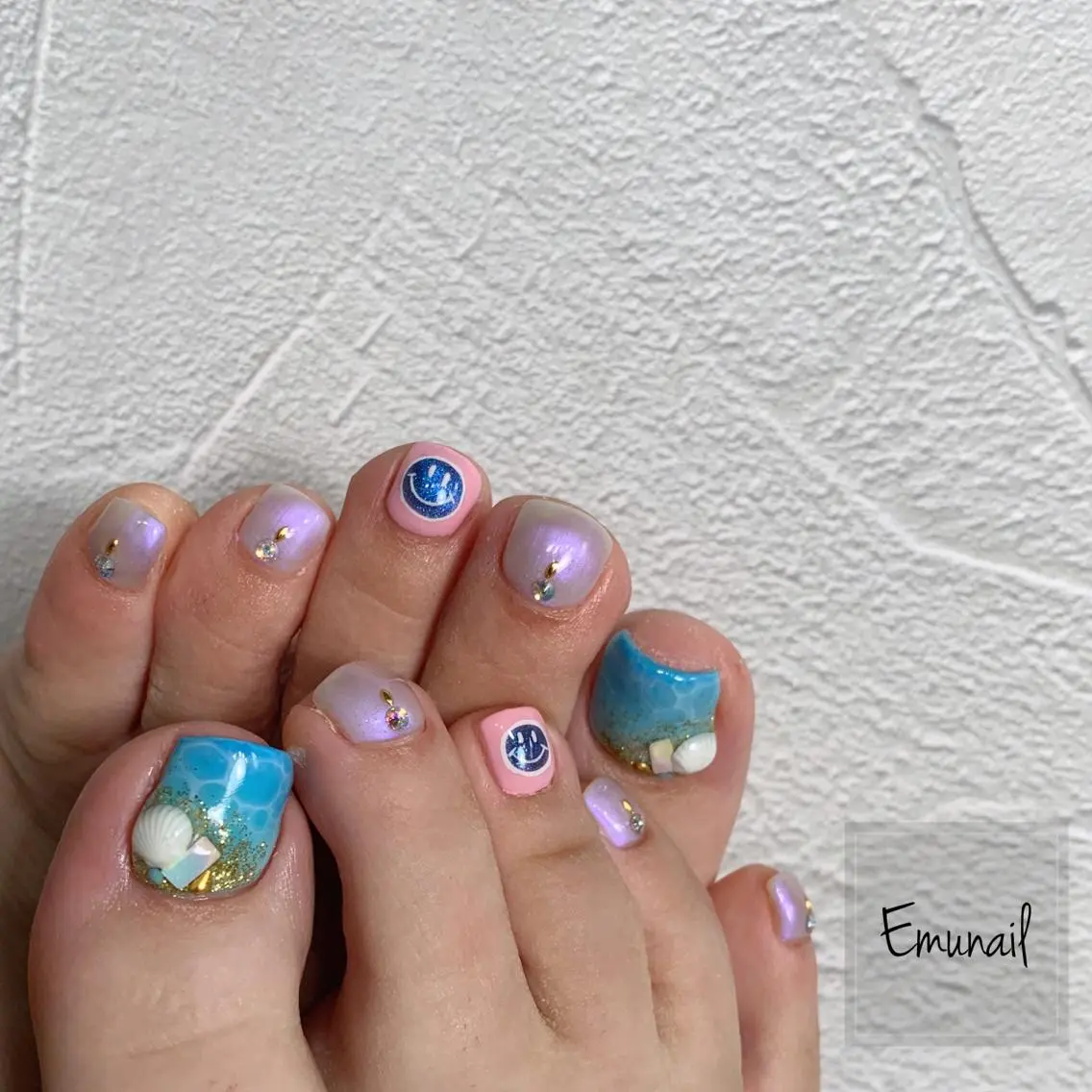 ネイル フットネイル Emu Nailのネイルデザイン