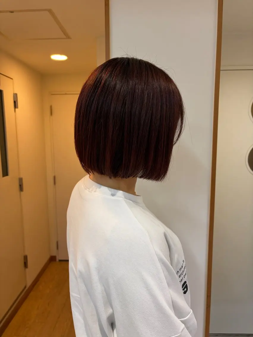 ぱつっとボブ✂️の写真