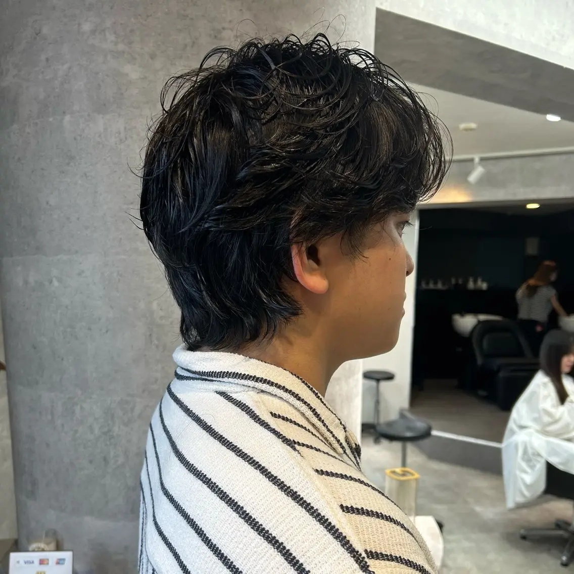 パーマ メンズ カット パーマ 外国人風ヘア/ 髪質改善/ayacaのヘアスタイル