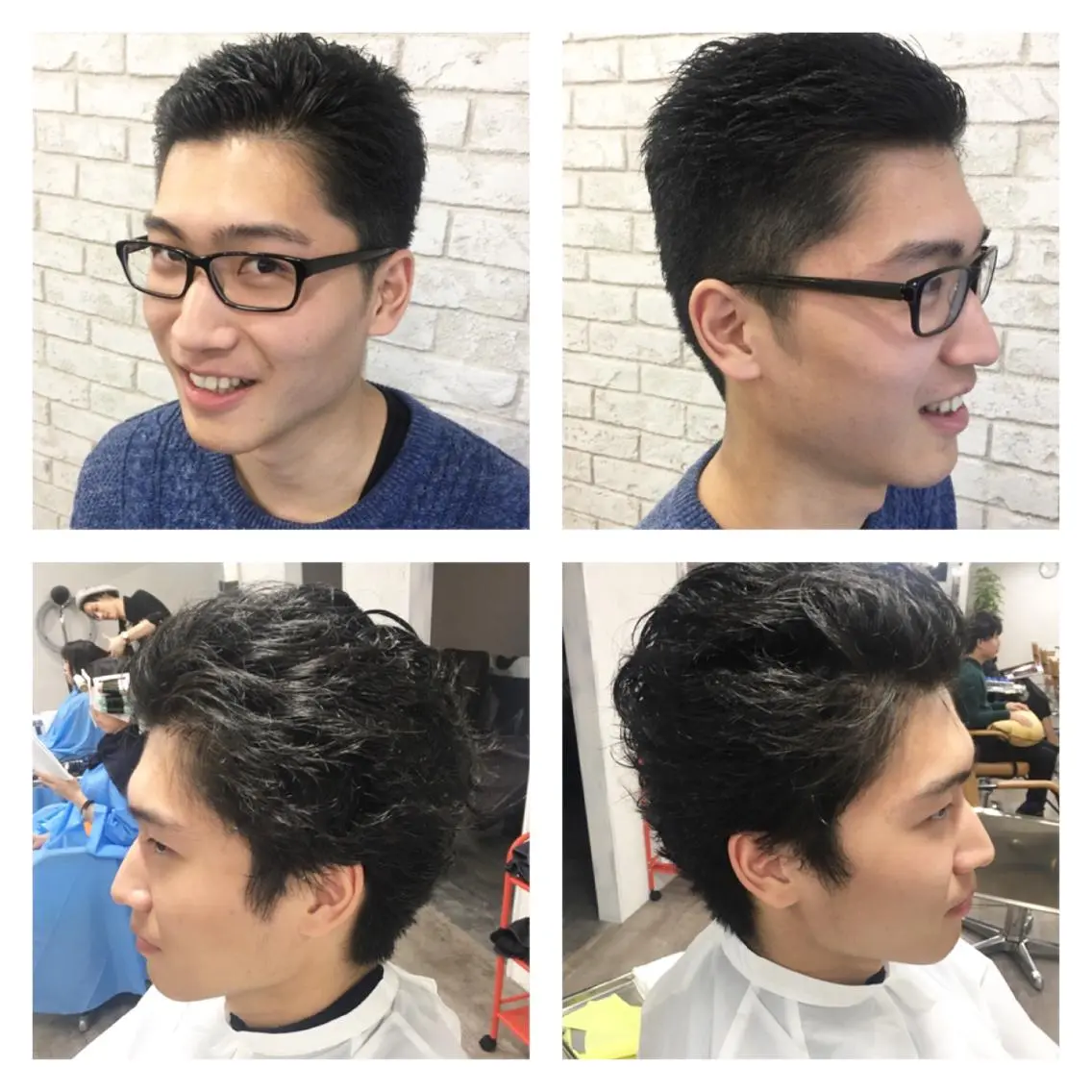 ショート メンズ boutique misakiのヘアスタイル