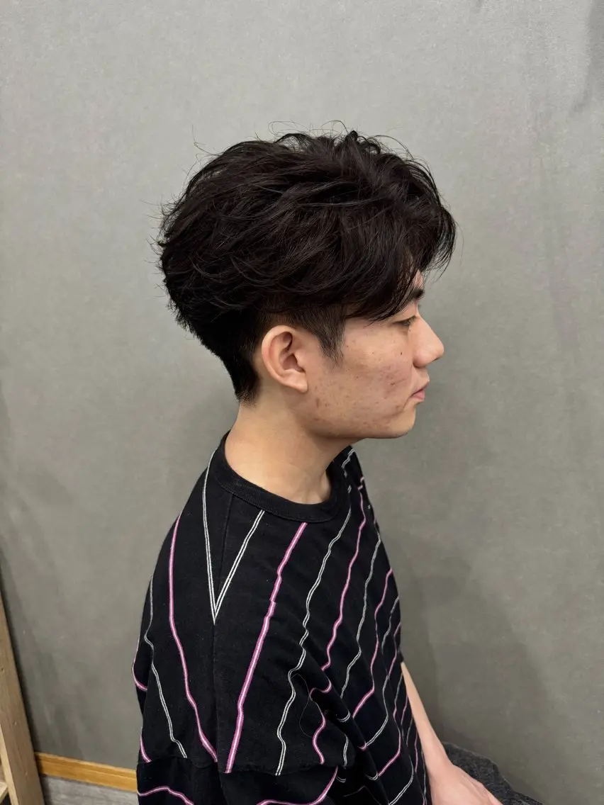 メンズ &tigre 佐藤秀太のヘアスタイル
