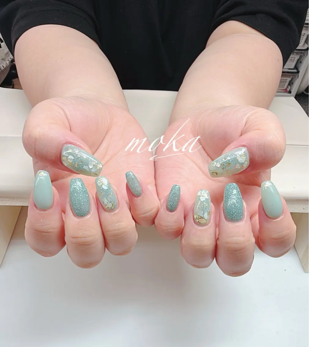 ネイル ハンドネイル ハンドケア 胡蝶蘭レディースサロ ンNailMOKAのネイルデザイン