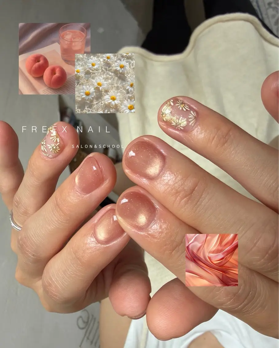 ネイル マグネットネイル ハンドネイル ハンドケア freex nail /ニュアンス/個性派のネイルデザイン
