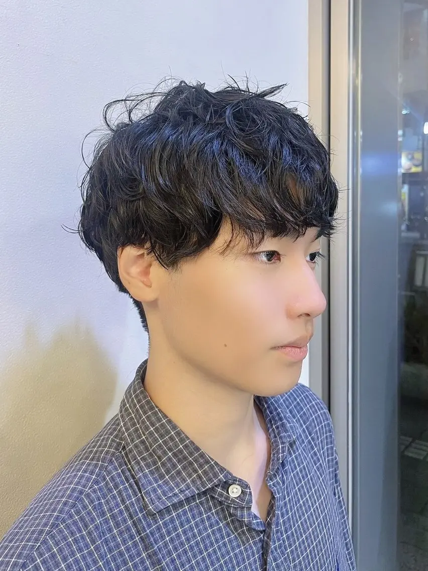 パーマ メンズ メンズパーマ カット パーマ VANCOUNCIL 松本のヘアスタイル