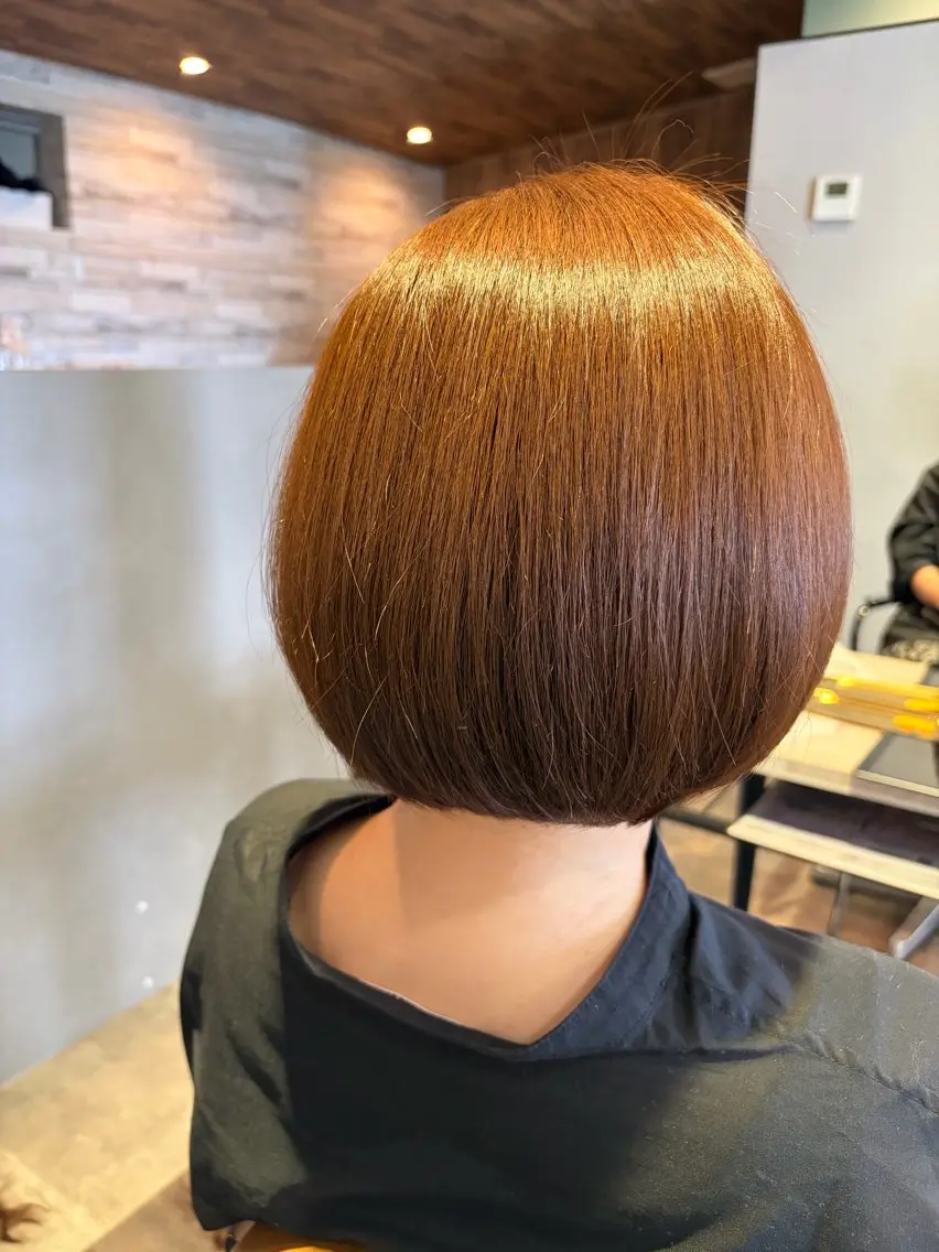 カット ✨縮毛矯正モデル✨ RURUのヘアスタイル