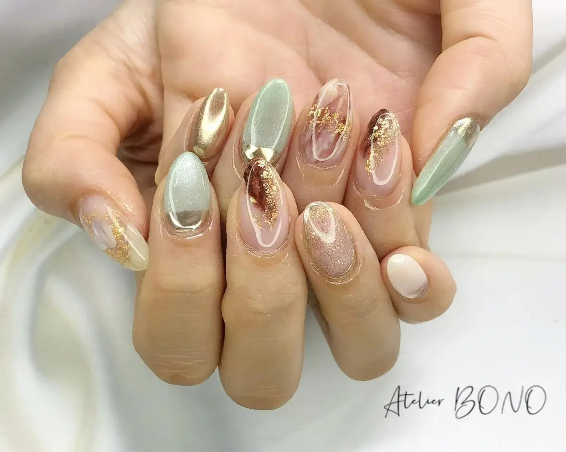 ネイル nail salon アトリエBONOのネイルデザイン