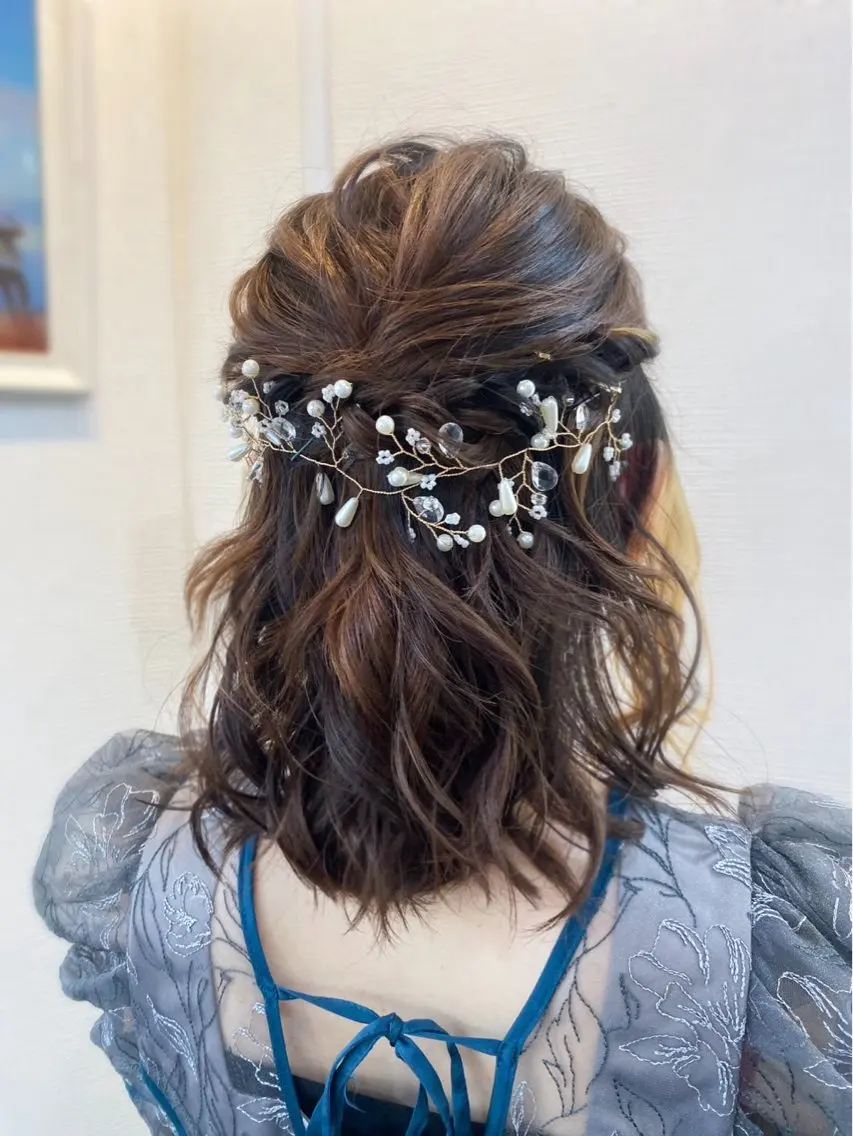 ヘアアレンジ hair make もりした ゆうのヘアスタイル