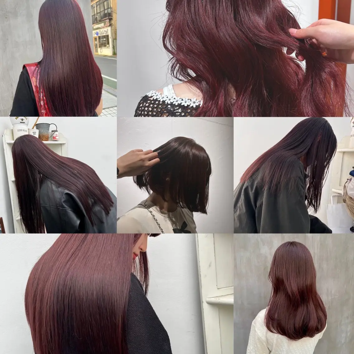 大人気　☆⭐︎*:.｡.  ブリーチ無しred color 🍒🥀💋の写真