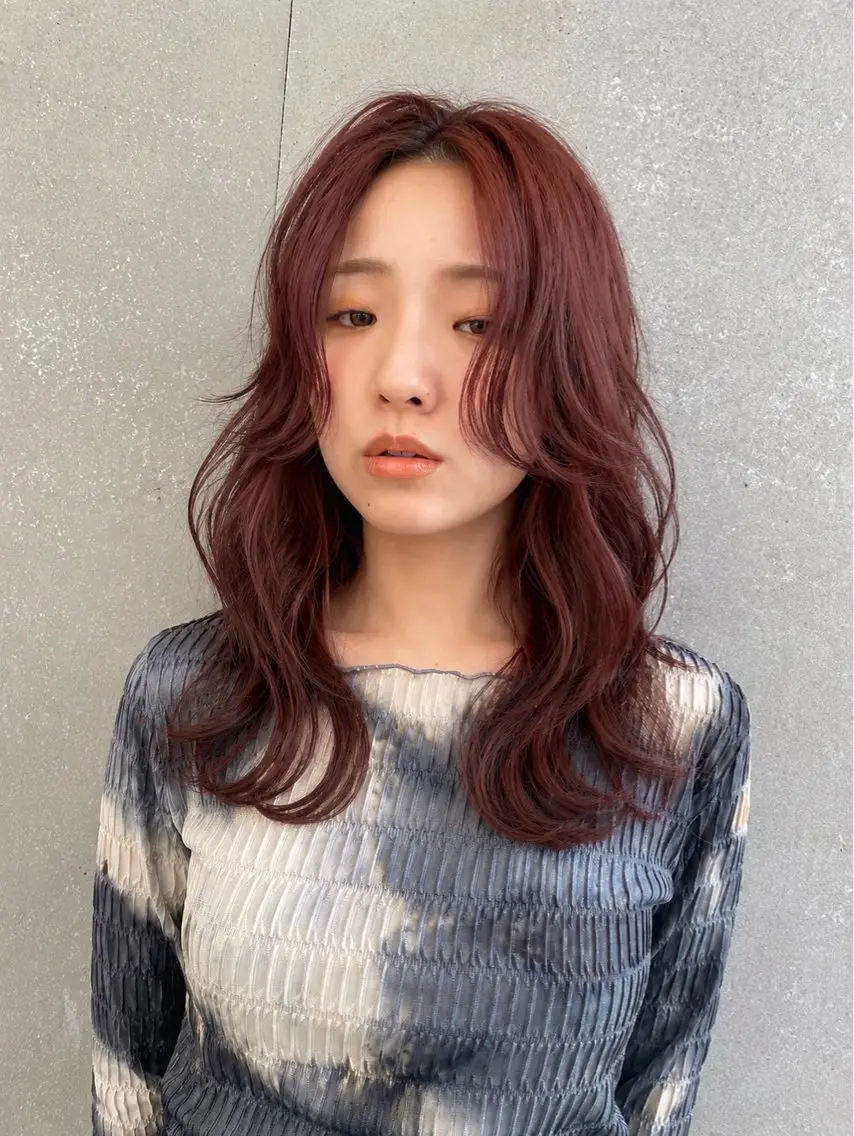セミロング カラー カット ヘアカラー トリートメント 🌈レイヤーカット/ /吉田悟志🌈のヘアスタイル