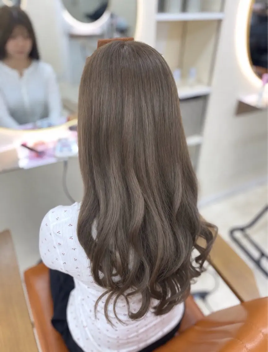 【✨️平日限定✨️】💛ダブルカラー(ブリーチなし)➕CMCトリートメント💛の写真