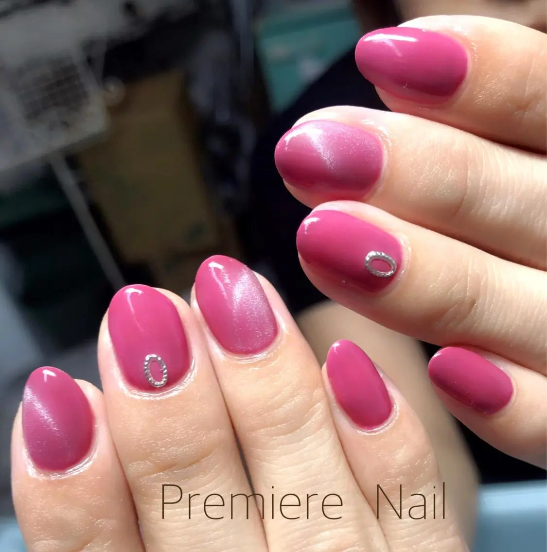 ネイル ジェルネイル マグネットネイル Premiere Nail商店街店のネイルデザイン