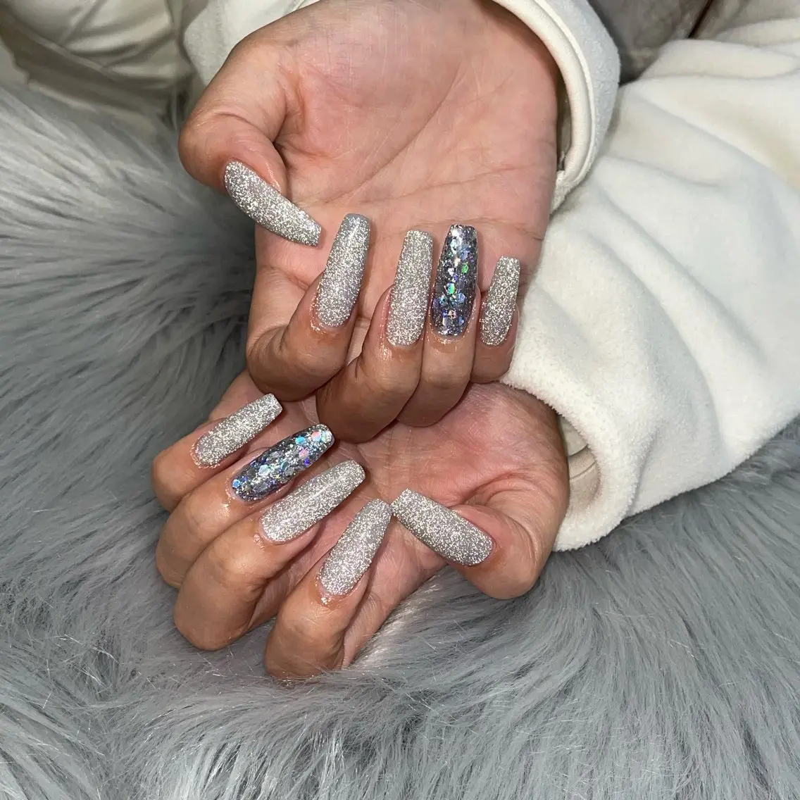 ネイル ハンドネイル RICO Nail パーツつけ放題🌈のネイルデザイン