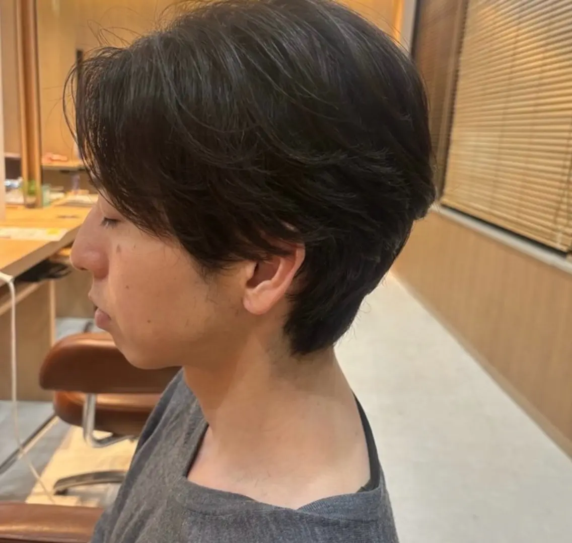 メンズ センターパート Runa 🎀のヘアスタイル