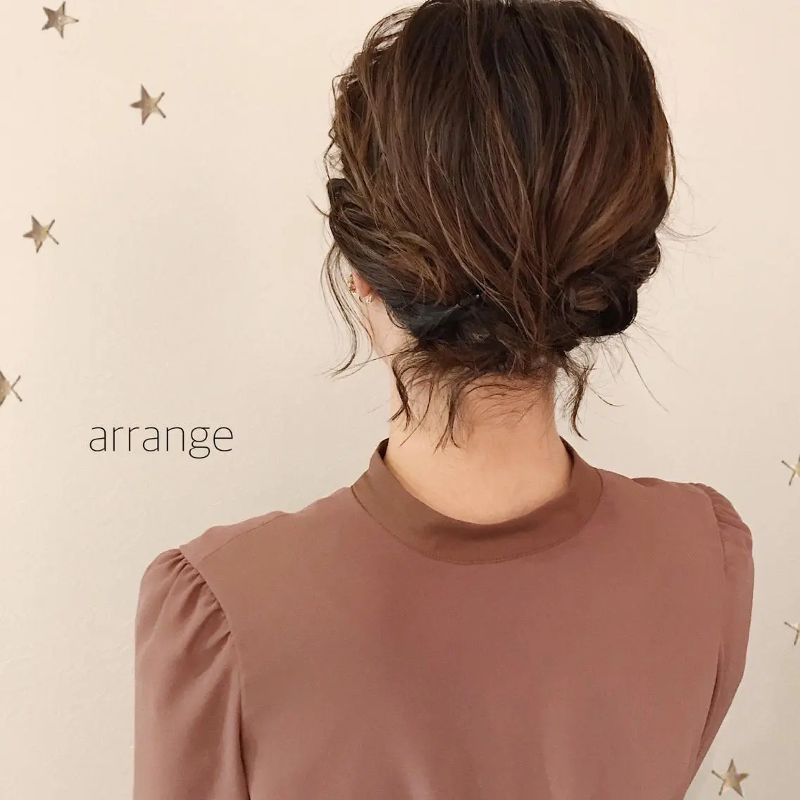 ショート ヘアアレンジ ヘアセット 市川 千夏のヘアスタイル