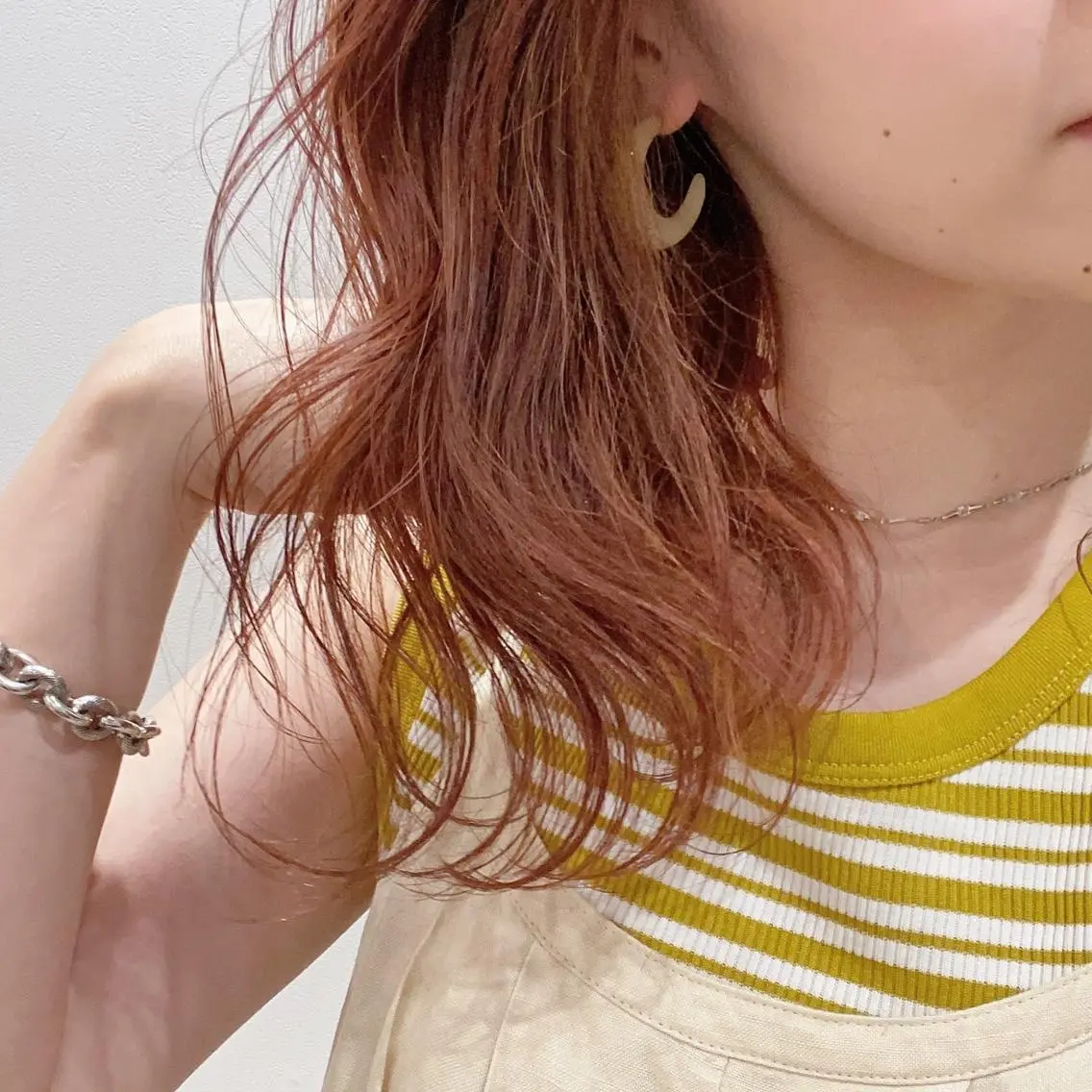 ミディアム カラー ヘアカラー Hatanaka Airiのヘアスタイル