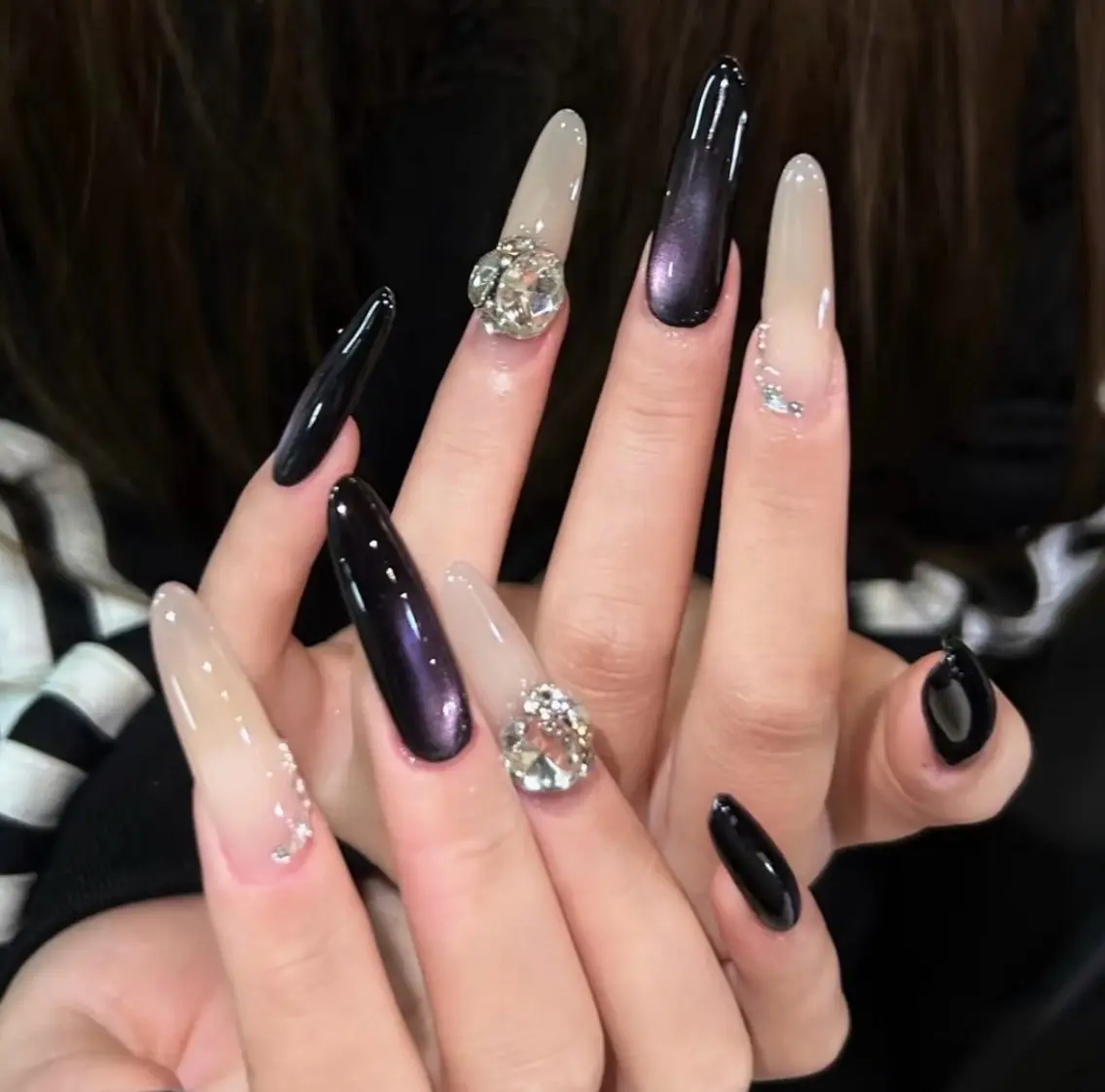 ネイル アートネイル ジェルネイル 韓国ネイル ニュアンスネイル シンプルネイル ハンドネイル ハンドケア Anna Melia Nailのネイルデザイン