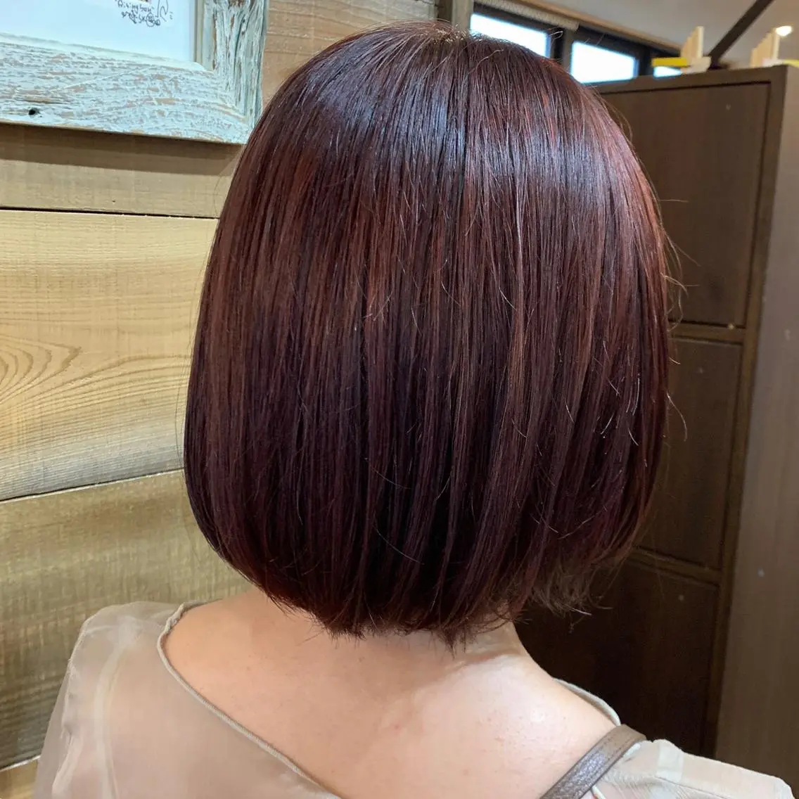 ショート ヘアカラー トリートメント SHIAN 八王子👼鬼塚さやかのヘアスタイル