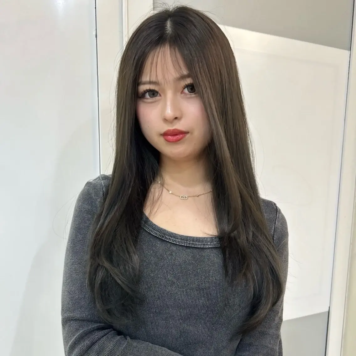 ロング ヘアカラー トリートメント 🤍爆モテハイトーン 🤍ブリーチ特化🤍のヘアスタイル
