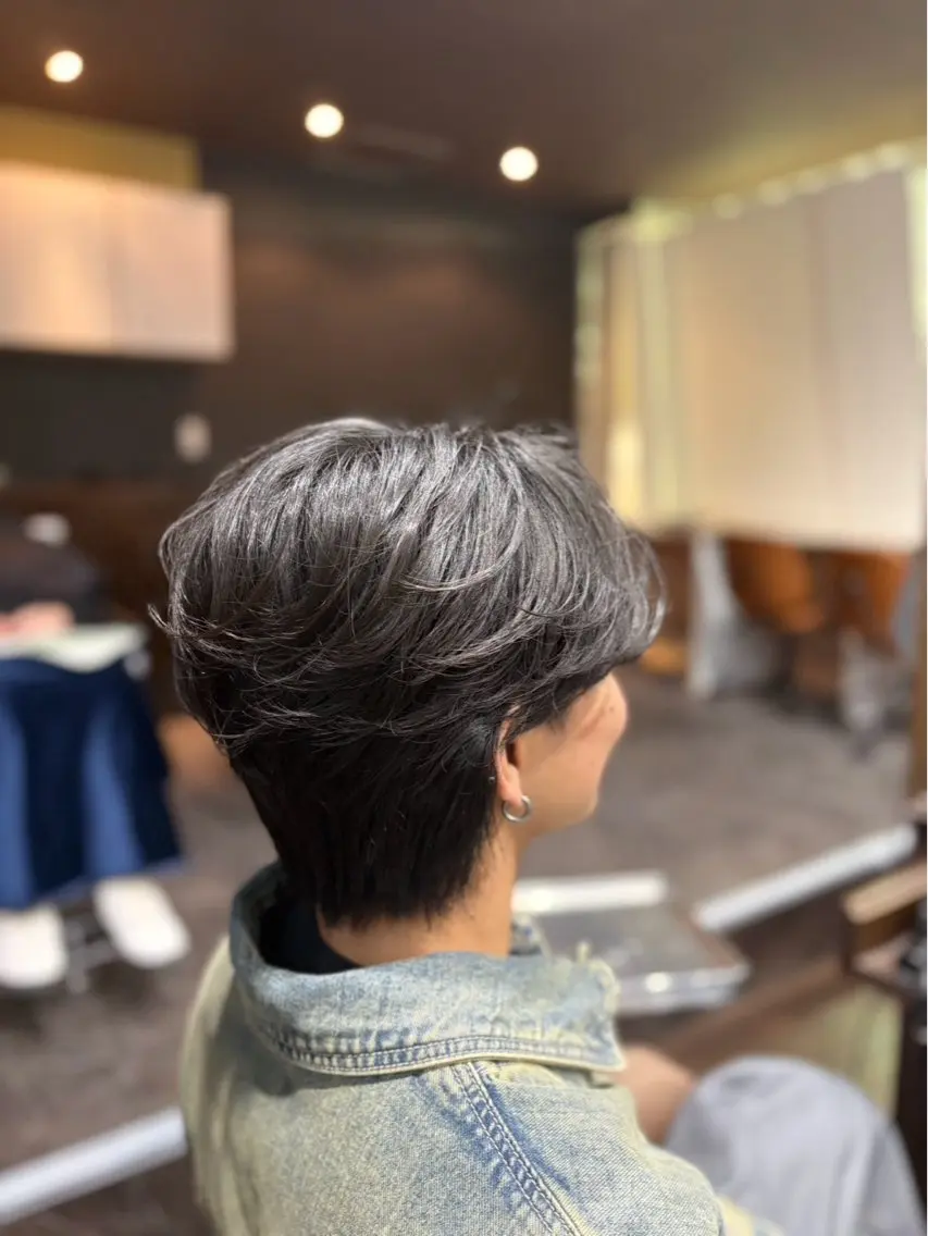 ミディアム パーマ メンズ ✨無料メンズモデル 募集中✨永野大樹のヘアスタイル