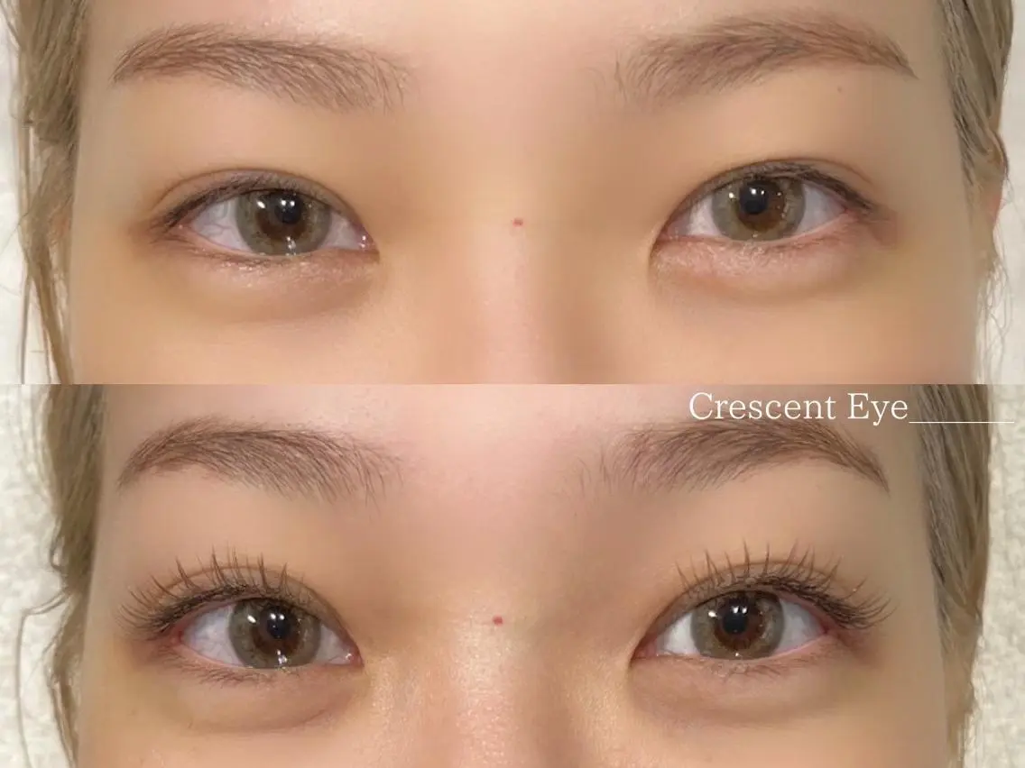 マツエク・マツパ Crescent Eyeのマツエク・マツパデザイン