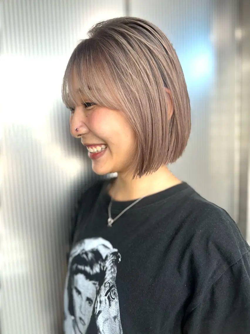 ショート カラー カット ヘアカラー トリートメント 似合わせ特化 /馬場 翼のヘアスタイル
