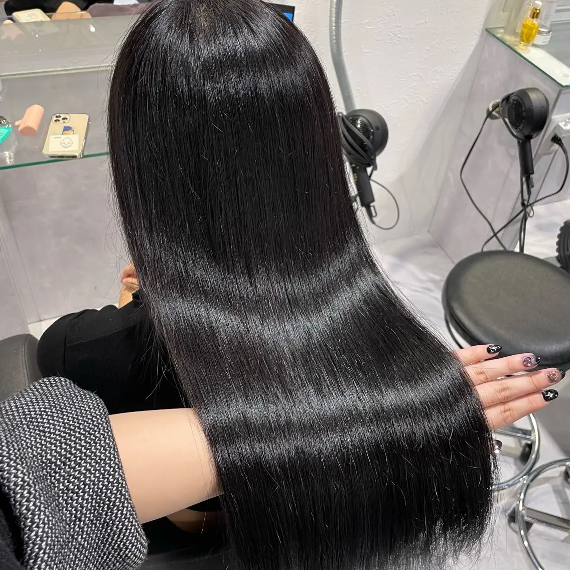 ロング カラー 表参道♡暗髪♡ 艶カラー♡アユミのヘアスタイル