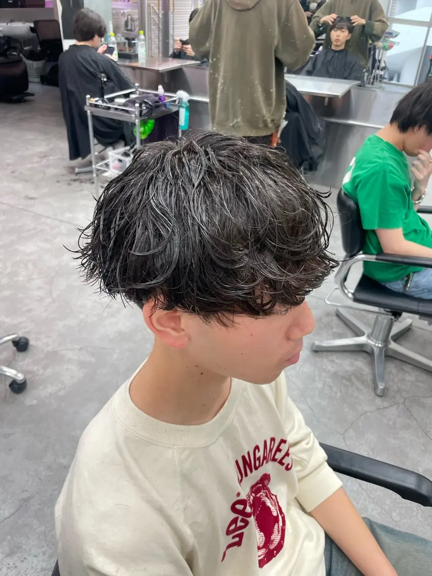 パーマ メンズ カット パーマ 町田エリアＮｏ．１/ パーマ特化/太田京希のヘアスタイル