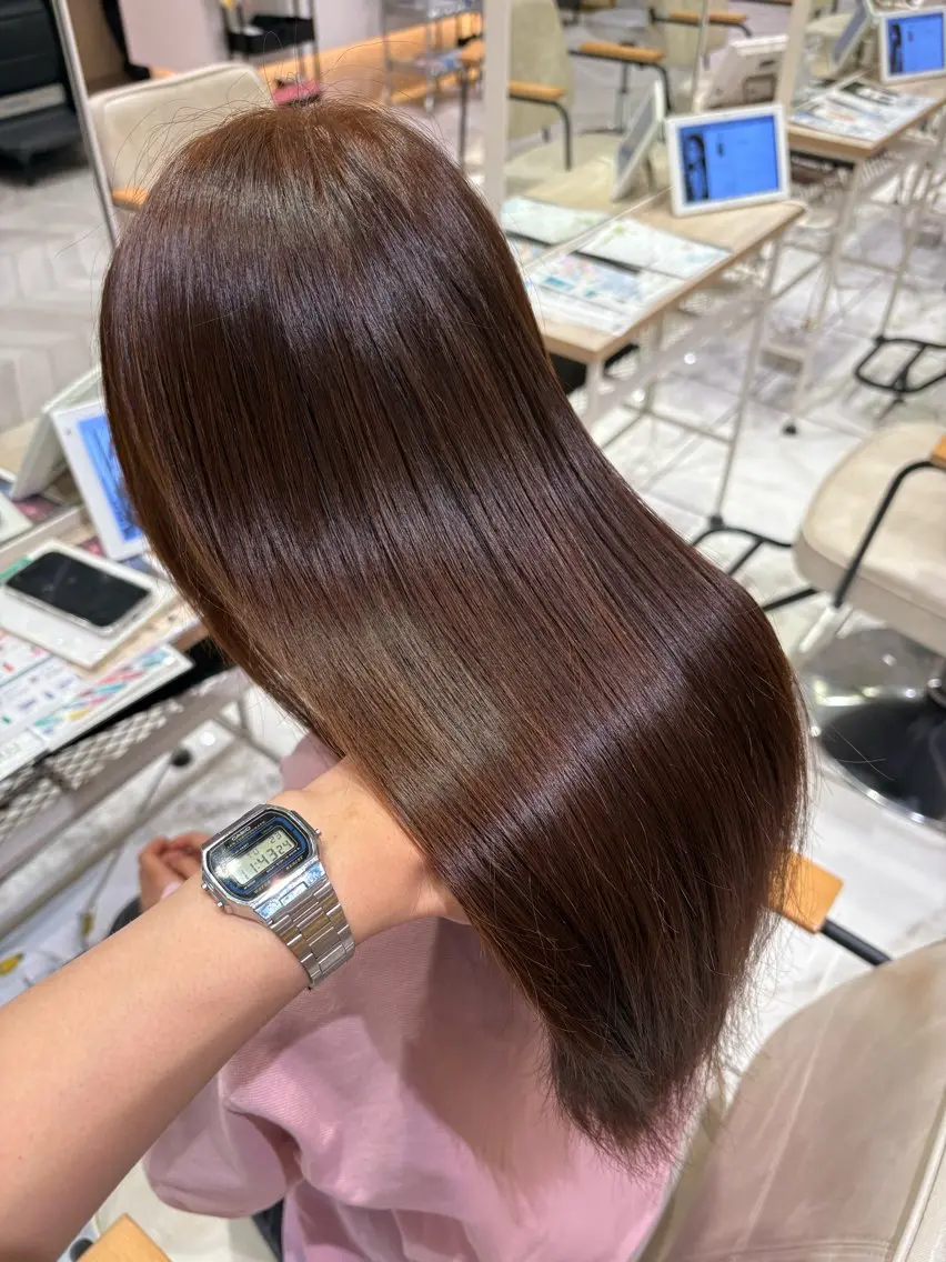 ミディアム カラー 似合わせカラー/ RENのヘアスタイル