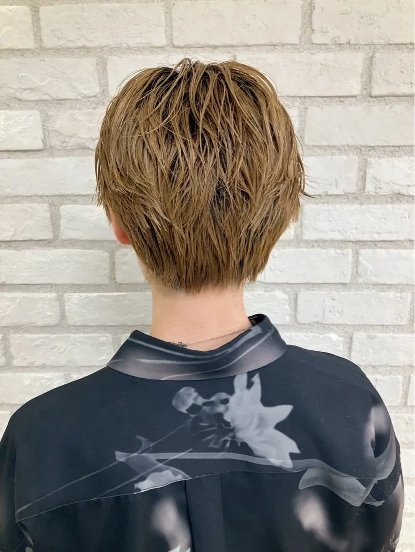 ショート メンズ 長谷川 祥子のヘアスタイル