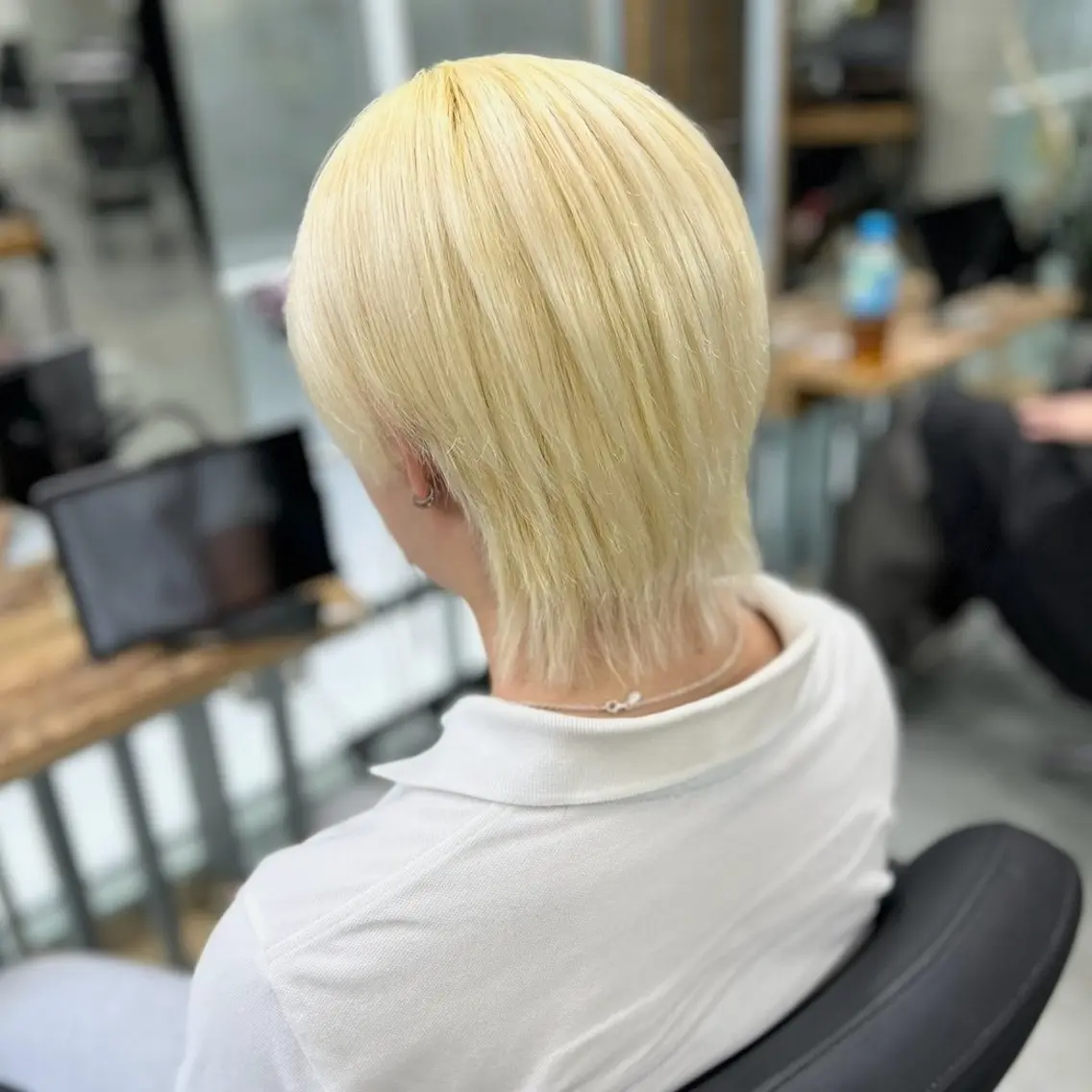 ショート カラー メンズ ヘアカラー トリートメント メンズ多数⚡ブリーチ 特化💚Acchonのヘアスタイル