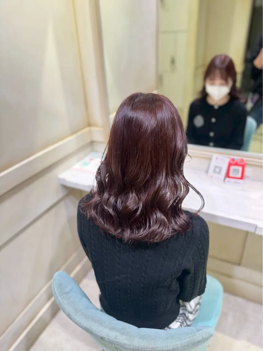 ロング カラー 透明感カラー/ ななみ🎀のヘアスタイル
