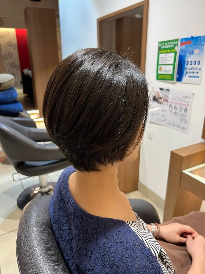 ショートカット💇♀️ 髪質改善トリートメント付き✨の写真
