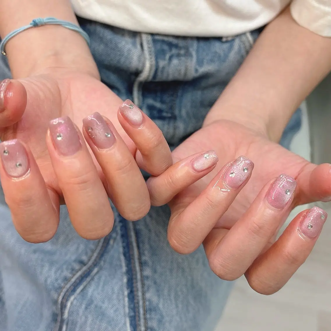 ネイル マグネットネイル ハンドネイル nails 🎀meのネイルデザイン