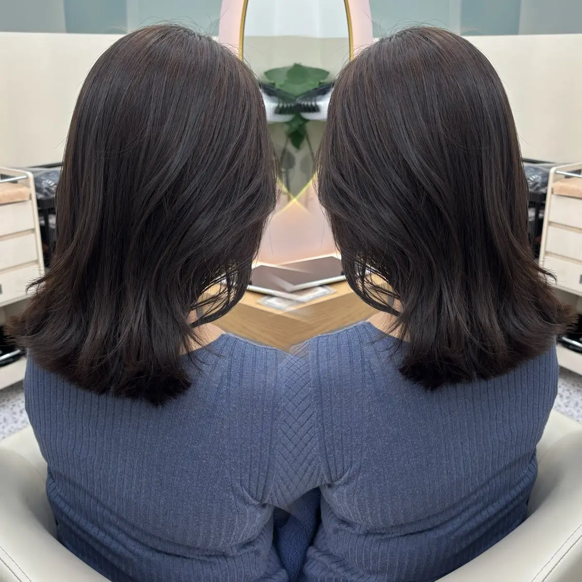 ダメージ抑えながらのカラーとカットです!の写真