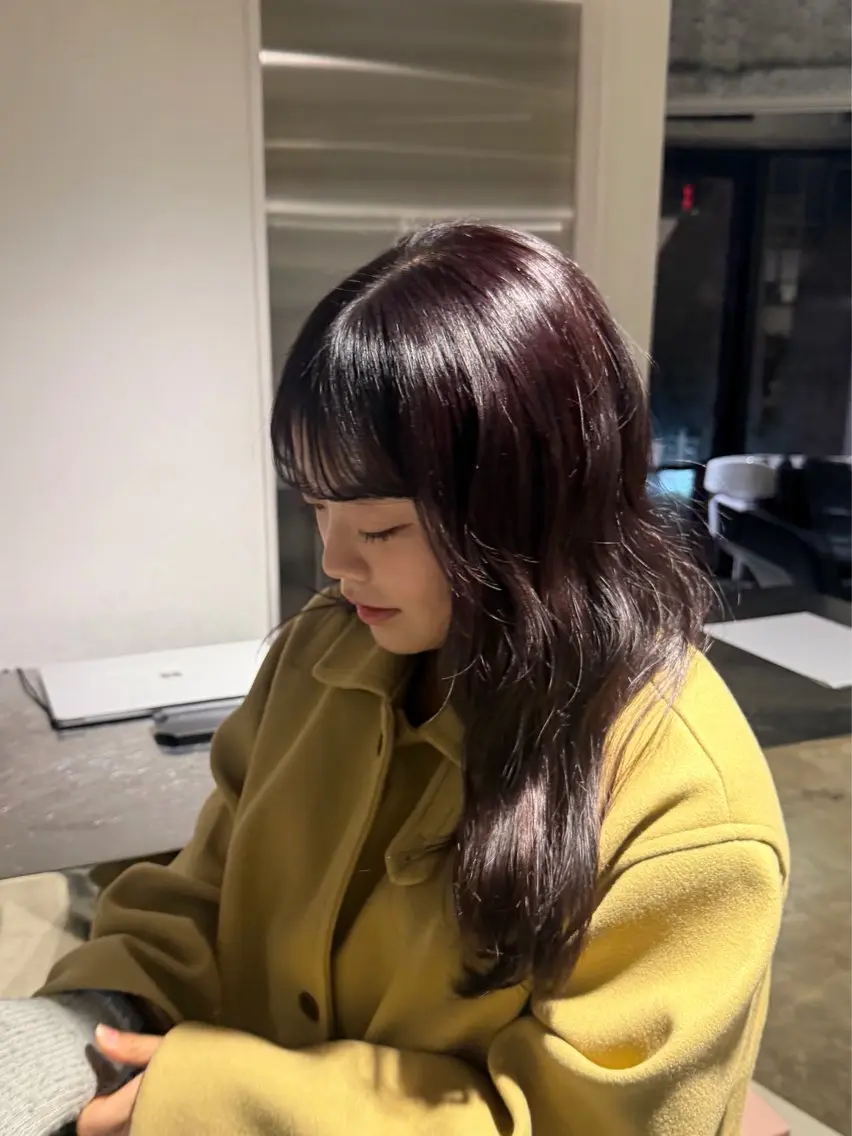 ロング カット ヘアカラー トリートメント カット/カラーモデル 募集/sayakaのヘアスタイル