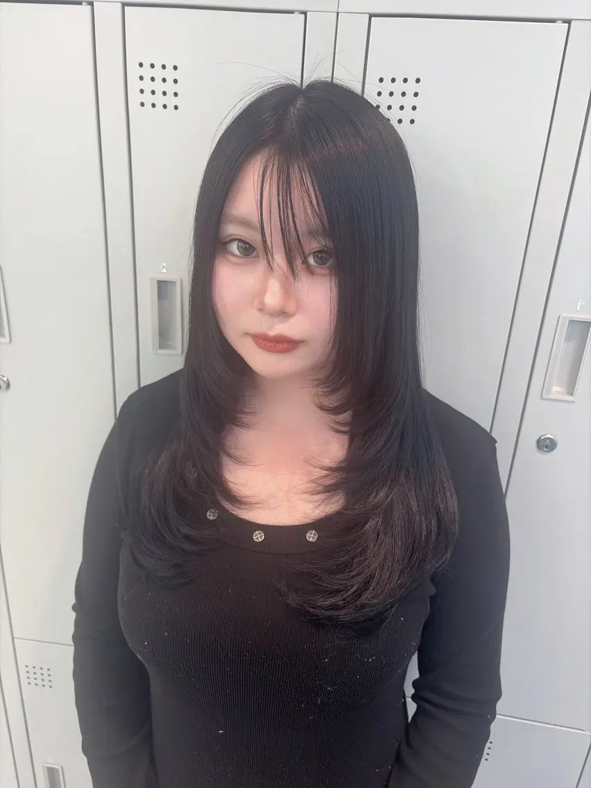 セミロング カラー ヘアアレンジ ヘアカラー トリートメント ヘアセット 髪質改善/艶髪 /SARA💕のヘアスタイル