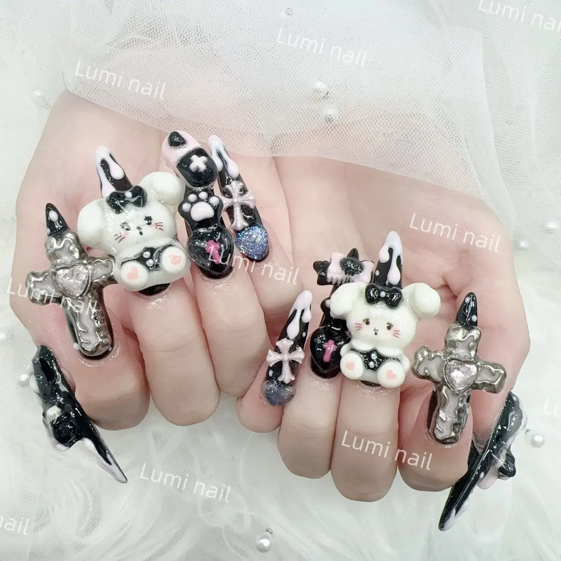 ネイル フットネイル ジェルネイル キラキラネイル オフィスネイル ピンク Lumi Nail Salonのネイルデザイン