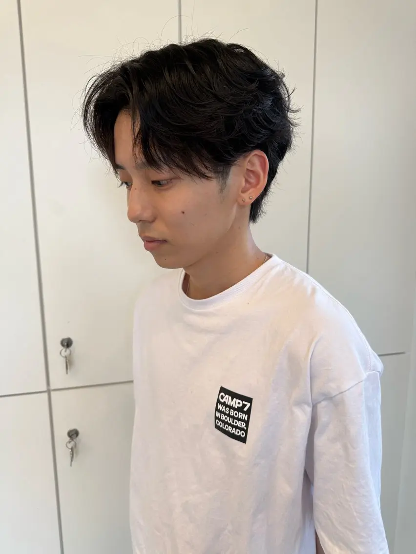 パーマ メンズ SLOW🫧 ルナ🫧のヘアスタイル
