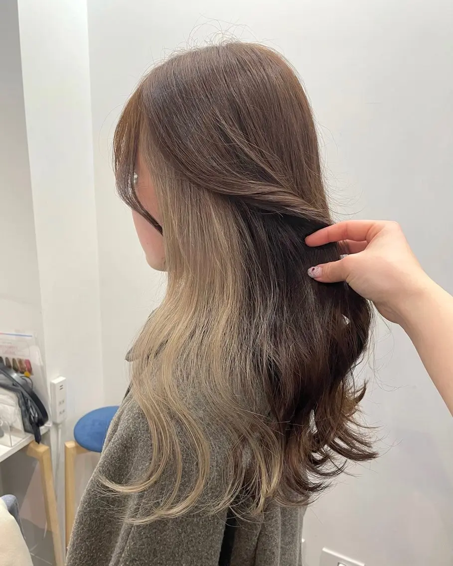 ロング カット ヘアカラー トリートメント 🎀 原宿/ブリーチ 🎀　♡Reina♡のヘアスタイル