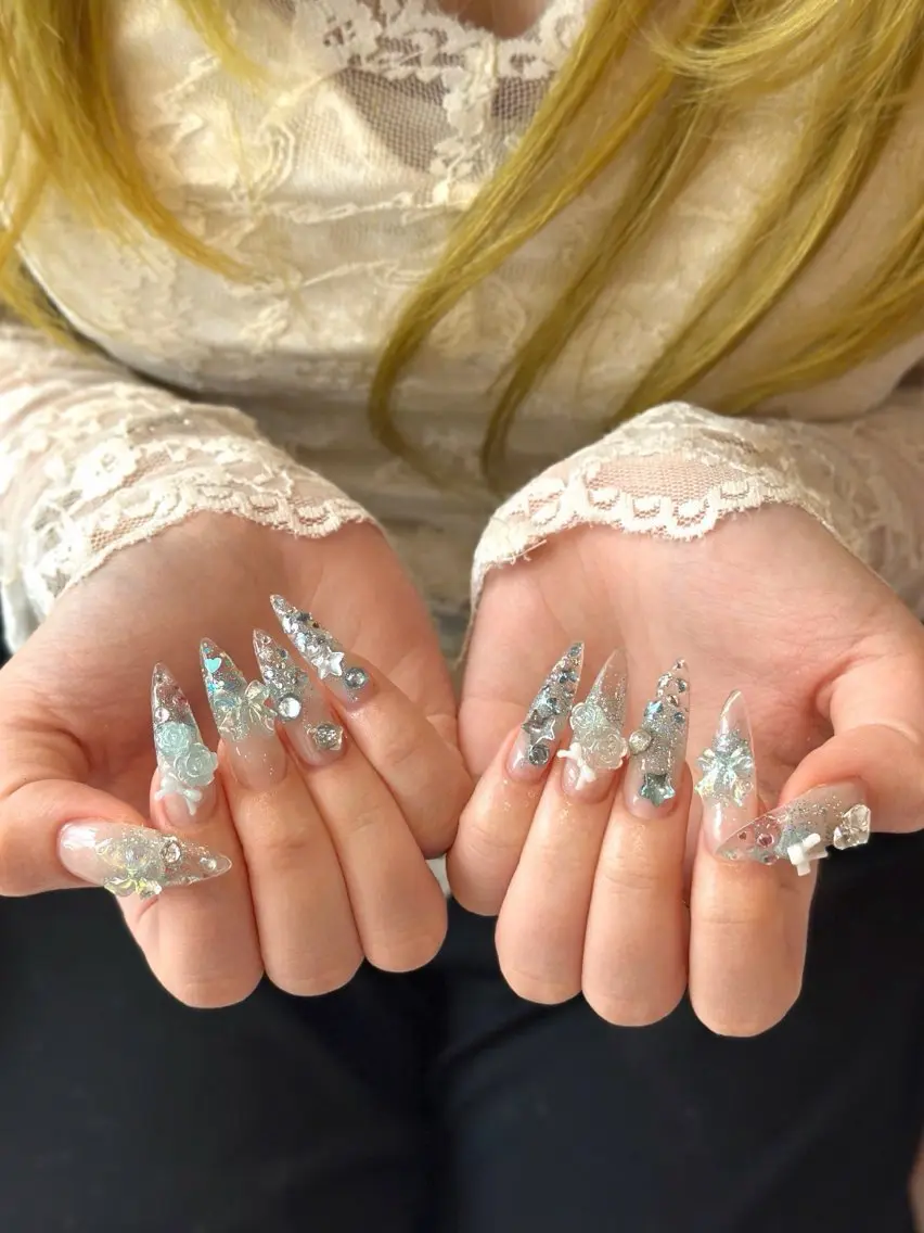 ネイル ジェルネイル 韓国ネイル 持ち込み シンプルネイル ワンホンネイル ハンドネイル AURA Nailsalonのネイルデザイン