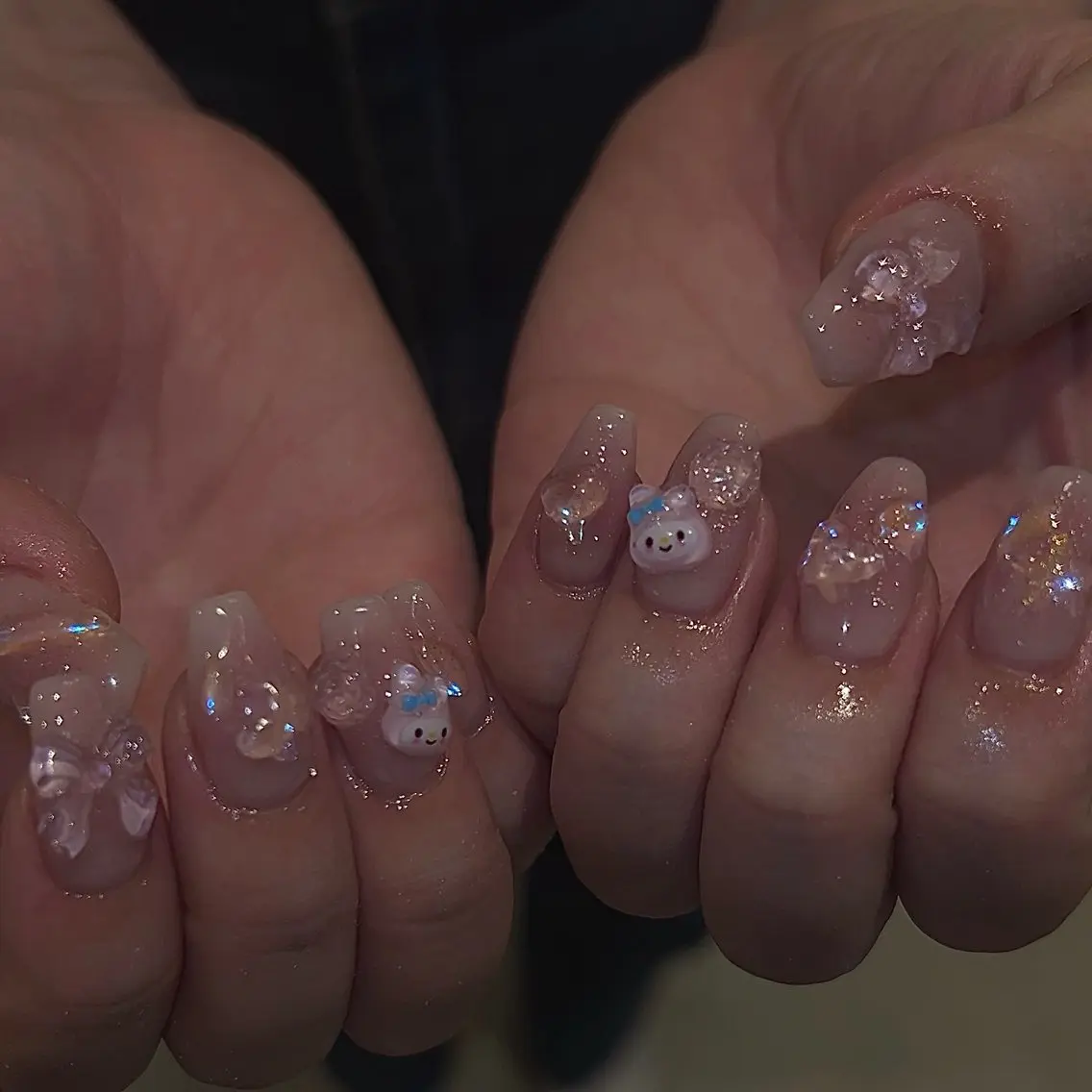 ネイル ハンドネイル honoka ガーリーネイル໒꒱のネイルデザイン