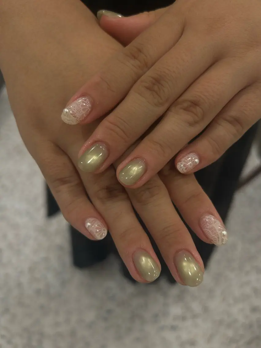 ネイル ハンドネイル 小松 千冬のネイルデザイン