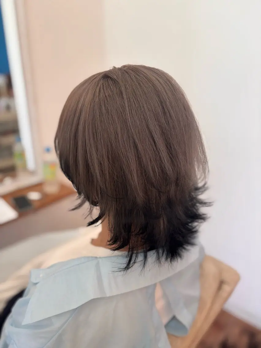 ショート カット ヘアカラー 永井大樹✨ 透明感カラー✨のヘアスタイル
