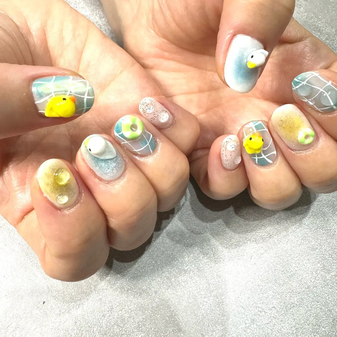ネイル ハンドネイル フットネイル private salon　lienのネイルデザイン