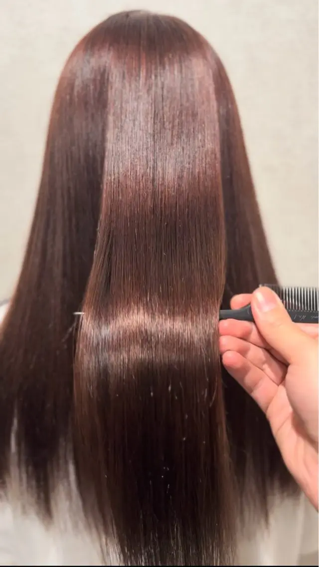 ロング カット ヘアカラー トリートメント PLAY Ryutaのヘアスタイル