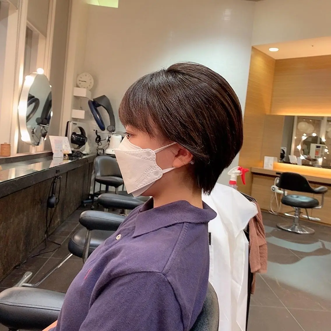 ショート 遠藤 優介のヘアスタイル